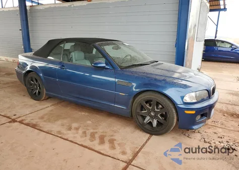 2002 BMW M3 z USA, uszkodzony, nr VIN WBSBR93422EX22540